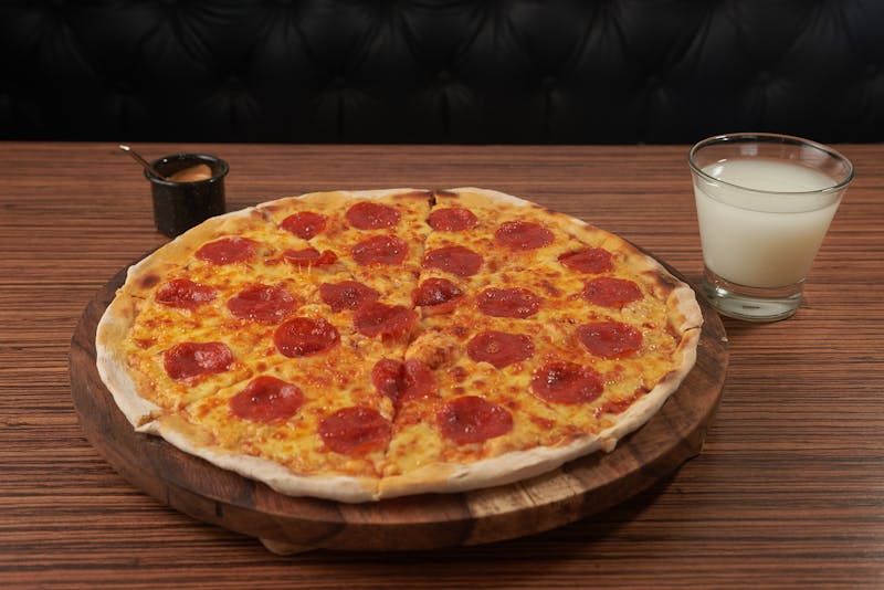 Classic Pepperoni pizza with extra cheese