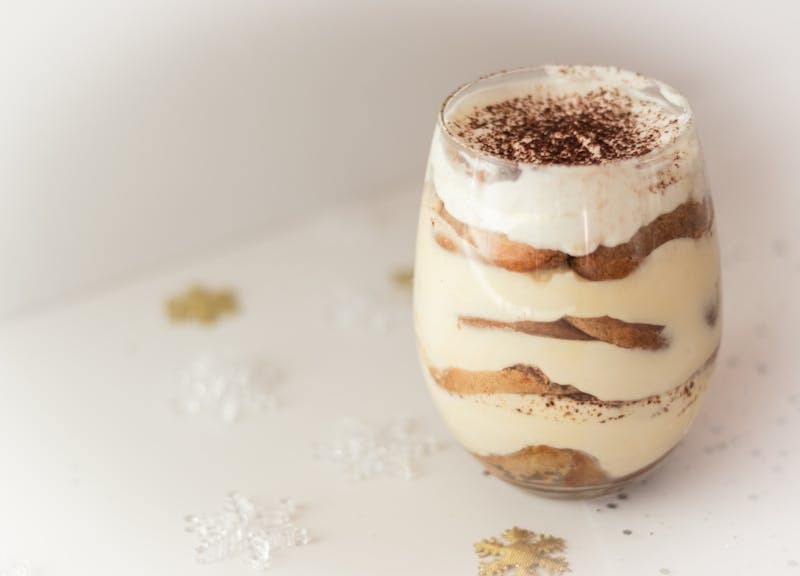 Classic Italian tiramisu dessert